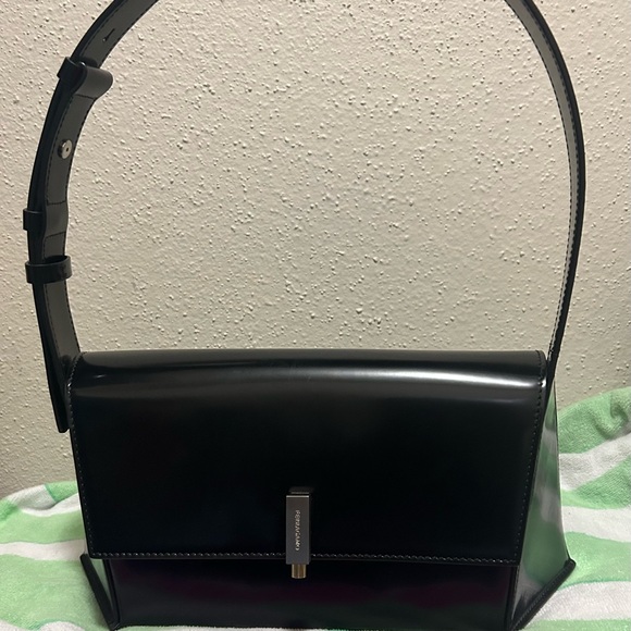 Coach Black Leather Shoulder Bag - Picture 5 of 5